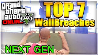 GTA 5 Glitches 120 TOP 7 Invincibility quotWallbreachesquot Xbox One PS4 118 God Mode Wall Breach 119 [upl. by Anyzratak]