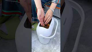 Plastic Trash Can Wastebasket gadgets trashbin shorts [upl. by Mcintyre]