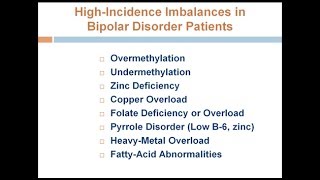 quotAdvanced Nutrient Therapies for Bipolar Disorders with Dr Walshquot  Natural Treatment for Bipolar [upl. by Ulla]