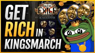 PoE 325 How to quotFarmquot Divines in Kingsmarch  IN DEPTH Path of Exile Guide [upl. by Elvyn]