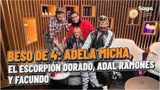 ¡SE CALENTÓ LA ENTREVISTA El Escorpión Dorado Adal Ramones y Facundo SIN CENSURA  Saga Live [upl. by Eittocs]