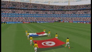 Winning Eleven 2018 PS1 Panama vs Tunisia  World Cup 2018 Russia [upl. by Alasteir425]