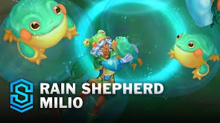 Rain Shepherd Milio Skin Spotlight  PreRelease  PBE Preview  League of Legends [upl. by Rehsu]