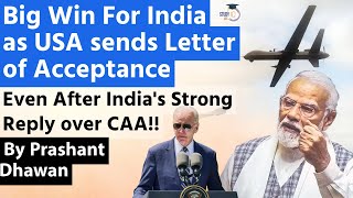 Big Win For India US Sends Letter of Acceptance Despite Indias Strong Reply on CAAPrashant Dhawan [upl. by Ng]