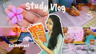 A Day in Life of Ssc Aspirant 📚🎯  Ssc Study Vlog  Ssc Cgl Preparation  Ssc Cgl Study Routine ssc [upl. by Yelyak]