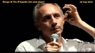 Marco Travaglio sulla trattativa StatoMafia e le intercettazioni di Napolitano 19Lug2012 [upl. by Janot]