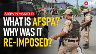 AFSPA back in 6 police station areas as Home Ministry concludes Manipur continues to be ‘volatile’ [upl. by Novyaj431]