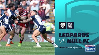 Highlights  Leigh Leopards v Hull FC  2024 Betfred Super League Round 21 [upl. by Farron]