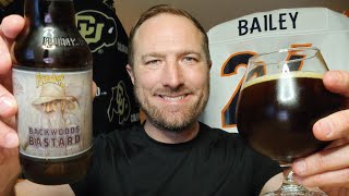 Founders Brewing 🍺 Backwoods Bastard  Oak Bourbon BarrelAged Ale 🍺 beer review subscribe 👍 [upl. by Maryjo]