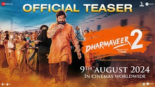 Dharmaveer 2  Official Teaser  Hindi  27th September  Pravin Tarde  Prasad Oak  Kshitish Date [upl. by Ibed393]