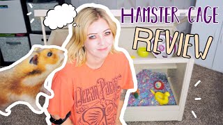 Hamster Cage Review  My Thoughts  ecoFLEX Small Animal Hutch [upl. by Ijan]