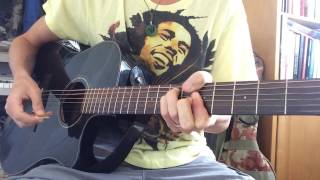 How to play SLOGANS by Bob Marley  Guitar chords [upl. by Murton]