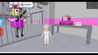 playing a girl prison ROBLOX [upl. by Pani429]