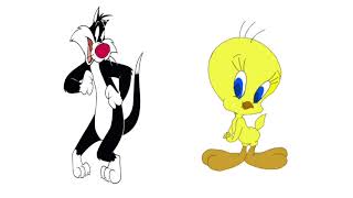 Tweety Bird Cartoon  Nursery Rhymes  Tweety Sylvester cartoon tweety tweetybird  Looney Tunes [upl. by Effie994]