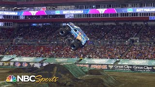 Monster Jam 2020 Tampa Florida  EXTENDED HIGHLIGHTS  Motorsports on NBC [upl. by Perloff]