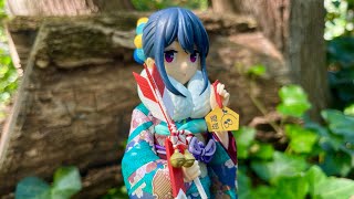 FuRyu Rin Shima Kimono Figure Review LaidBack CampYuru Camp [upl. by Eiclud]