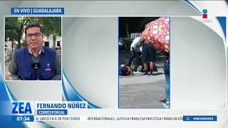 Perro ataca a un hombre en Zapopan Jalisco  Noticias con Francisco Zea [upl. by Nitsyrk]