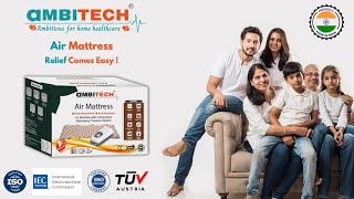 How to use AmbiTech Air Mattress  Air Mattress कैसे इस्तेमाल करे  AmbiTech AirMattress [upl. by Lothario]