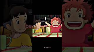 ponyo movie part 1 anime ponyo shorts short shortsvideo [upl. by Aisa]