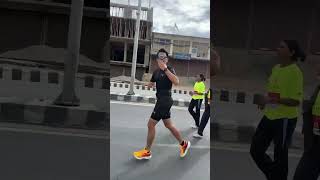 Ladakh Marathon 2024 running workout runnerpradeep motivation [upl. by Annaul]