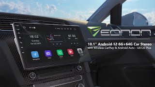 Eonon 2023 new 101quot 2 Din Android 13 Car Stereo  6GB RAM  CarPlay amp Android Auto  UA12S Plus [upl. by Rella957]