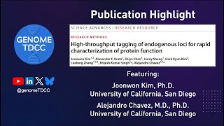 HighThroughput Tagging of Endogenous Loci for Rapid Characterization of Protein Function [upl. by Tennos879]