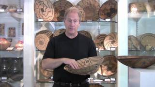 Indian Baskets how to Identify Pima Baskets vs Apache Baskets [upl. by Adyol]