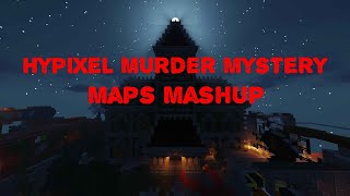 Hypixel Murder Mystery Maps Mashup [upl. by Irami]