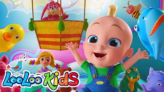 Ten in the Bed and Bath Song and more Kids Songs and Nursery Rhymes  LooLoo Kids [upl. by Mandel]