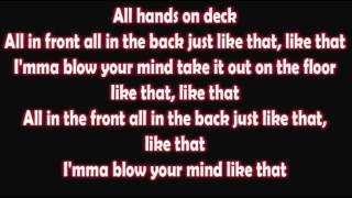 All Hands On Deck by TINASHE feat Iggy Azalea Lyrics [upl. by Hillard]