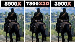 RTX 4080  Ryzen 9 3900X vs Ryzen 7 7800X3D vs Ryzen 9 5900X [upl. by Htebezile]