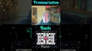 Pronunciation of Basis englishpronunciation efl [upl. by Caton427]