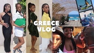 TRAVEL VLOG  RHODES GREECE  FITS  JET SKIING  HORSE RIDING  GO KARTING [upl. by Edgard]