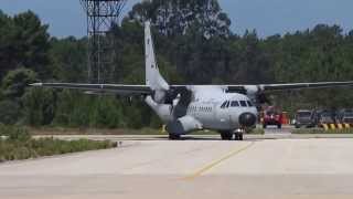 EADS C295M  Landing [upl. by Marillin]