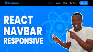 React Responsive Navbar Tutorial with Styled Components [upl. by Inglis]