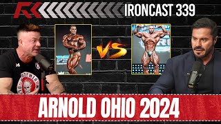 TUDO SOBRE O ARNOLD OHIO 2024  IRONCAST 339 [upl. by Akerdnahs]