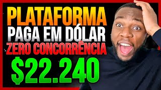 COMO GANHAR EM DÓLAR NESSA PLATAFORMA POUCO CONHECIDA PARA AFILIADOS NA GRINGA ZERO CONCORRÊNCIA [upl. by Htieh]