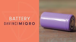 DAVINCI MIQRO Accessories  18350 Battery [upl. by Nazus]