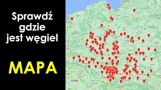 Gdzie można kupić węgiel  ekogroszek  MAPA  Sprawdź ile kosztuje tona węgla  PGG sprzedaż węgla [upl. by Wenonah]