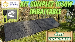 Kit plug and Play photovoltaïque materfrance  un must surtout pendant le blackfriday [upl. by Amaryllis]