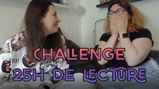 Challenge 25h de lecture sans dormir [upl. by Kristos]