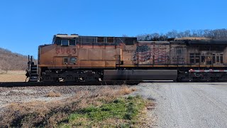 Railfanning The Union Pacific Chester Sub FT FAST UP SD70M POWER MOVE CSX Tanker train Fast Zs [upl. by Roban705]