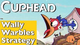 Cuphead  How to Beat Wally Warbles in Aviary Action Walkthrough Strategy Guide [upl. by Adnohsat]