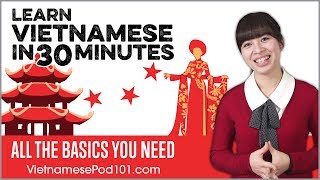 Learn Vietnamese in 30 Minutes  ALL the Basics You Need [upl. by Iaht]