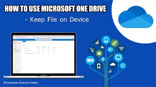 How to ALWAYS Keep File on This Device via OneDrive On a Mac  Basic Tutorial [upl. by Sahc746]