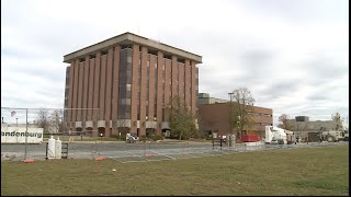 Old WPS headquarters under demolition at remarkable downtown location [upl. by Yren555]