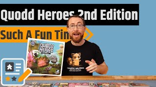 Quodd Heroes 2nd Edition  Delightful Zany amp Ever So Much A Puzzle [upl. by Rehpotsrik]