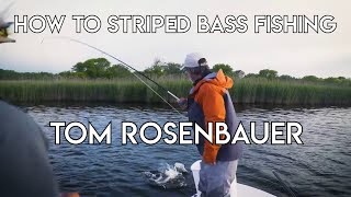 How To Fish for Striped Bass [upl. by Brownson972]