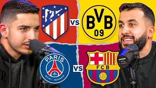 PSG 23 BARCELONA amp ATLETICO MADRID 21 DORTMUND  SDS LIVE WATCHALONG [upl. by Ettenor]