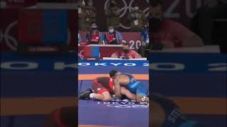 Gable Steveson wins gold for USA Wrestling in Tokyo with greatest comeback ever [upl. by Anatnom393]